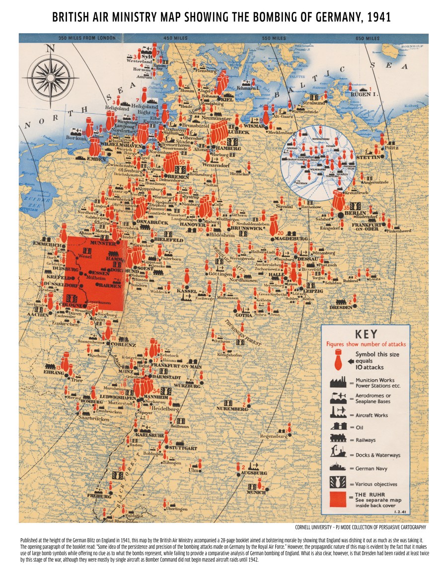 Map 1 - Bombing 1941