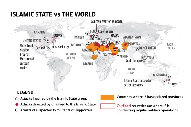 World ISAttacksWorldwide