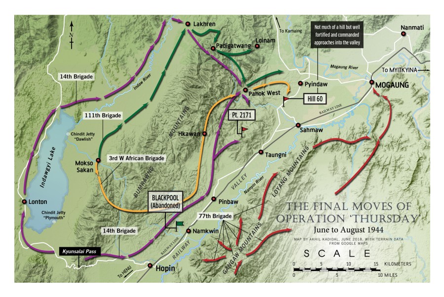 Chindits Map-Railway Valley